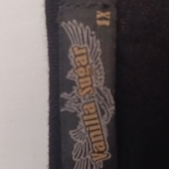 Vanilla Sugar size 1X women's black elbow-length sleeve top. - Picture 11 of 16